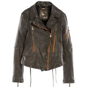 Diesel Nix Leather Jacket